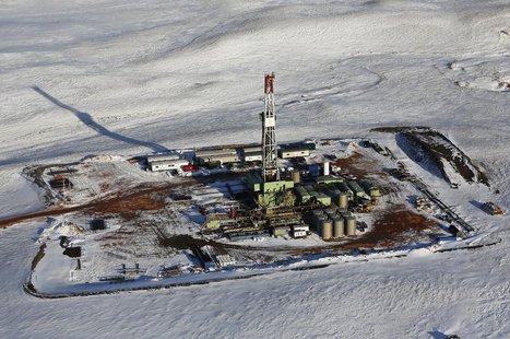 An oil drilling rig is seen outside of Tioga, North Dakota, March 12, 2013. REUTERS/Shannon Stapleton An oil drilling rig is seen outside of Tioga, North Dakota, March 12, 2013. REUTERS/Shannon Stapleton