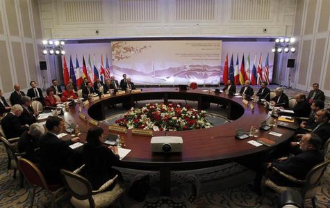 Top officials from the U.S., France, Germany, Britain, China, Russia and Iran take part in talks on Iran's nuclear programme in Almaty Febru Top officials from the U.S., France, Germany, Britain, China, Russia and Iran take part in talks on Iran's nuclear programme in Almaty Febru