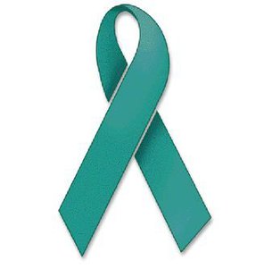 Teal ribbon for sexual assault awareness Teal ribbon for sexual assault awareness