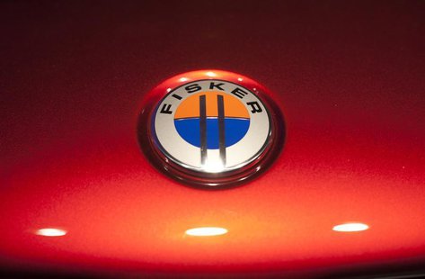 The Fisker automotive electric Atlantic sedan logo is seen during its unveiling ahead of the 2012 International Auto Show in New York April The Fisker automotive electric Atlantic sedan logo is seen during its unveiling ahead of the 2012 International Auto Show in New York April