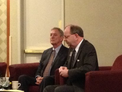 Rick Nolan (left) and Roger Wedin Rick Nolan (left) and Roger Wedin