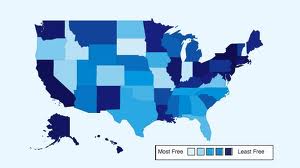 George Mason University Freedom Study Map George Mason University Freedom Study Map