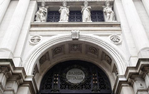 The headquarters of the Bank of Italy is pictured in downtown Milan January 11, 2013. REUTERS/Alessandro Garofalo The headquarters of the Bank of Italy is pictured in downtown Milan January 11, 2013. REUTERS/Alessandro Garofalo