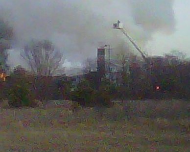 Firefighters battle a blaze at the Holland Alloys plant in Holland Twp. on Apr. 5, 2013. Firefighters battle a blaze at the Holland Alloys plant in Holland Twp. on Apr. 5, 2013.