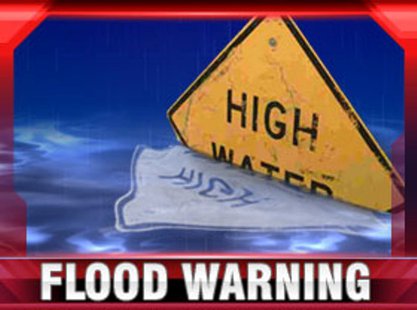 Flood Warning graphic Flood Warning graphic