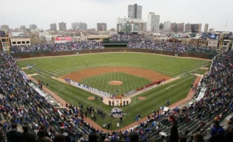 Wrigley Field on opening day (Reuters) Wrigley Field on opening day (Reuters)