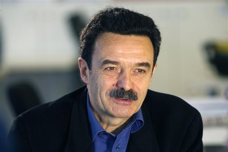 Edwy Plenel, French journalist and Mediapart chief, speaks during an interview at the offices of French investigative news website "Mediapar Edwy Plenel, French journalist and Mediapart chief, speaks during an interview at the offices of French investigative news website "Mediapar