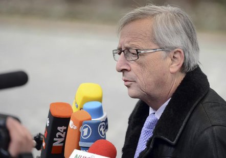 Luxembourg's Prime Minister Jean-Claude Juncker arrives at the European Union (EU) council headquarters for an EU leaders summit in Brussels Luxembourg's Prime Minister Jean-Claude Juncker arrives at the European Union (EU) council headquarters for an EU leaders summit in Brussels
