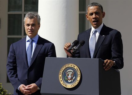 U.S. President Barack Obama speaks about the Fiscal Year 2014 Budget while next to acting Director of Office of Management and Budget Jeffre U.S. President Barack Obama speaks about the Fiscal Year 2014 Budget while next to acting Director of Office of Management and Budget Jeffre