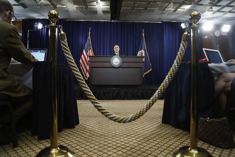 Federal Reserve Board Chairman Ben Bernanke takes the stage for a news conference at the Federal Reserve offices in Washington, March 20, 20 Federal Reserve Board Chairman Ben Bernanke takes the stage for a news conference at the Federal Reserve offices in Washington, March 20, 20