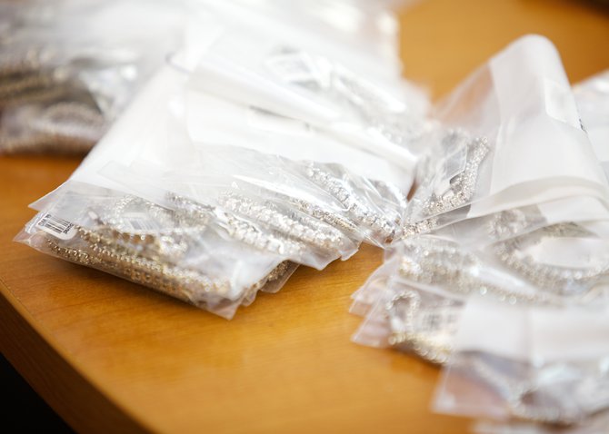Searching for the Y100 $10,000 Dream Diamond in Antwerp :: 370 carats of tennis bracelets.