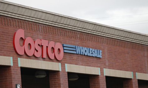 A sign is pictured outside a Costco Wholesale store in Los Angeles, California March 6, 2013. REUTERS/Mario Anzuoni A sign is pictured outside a Costco Wholesale store in Los Angeles, California March 6, 2013. REUTERS/Mario Anzuoni