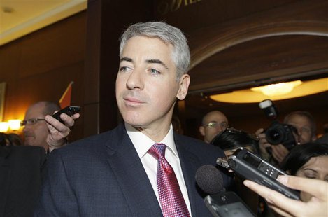 William Ackman, Chief Executive Officer of Pershing Square Capital Management LP talks to reporters before entering the AGM of Canadian Paci William Ackman, Chief Executive Officer of Pershing Square Capital Management LP talks to reporters before entering the AGM of Canadian Paci
