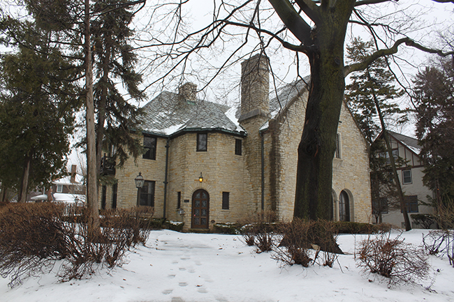 The mansion before the project