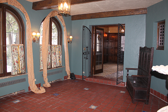 The mansion before the project