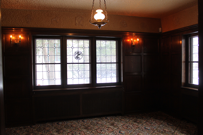 The mansion before the project