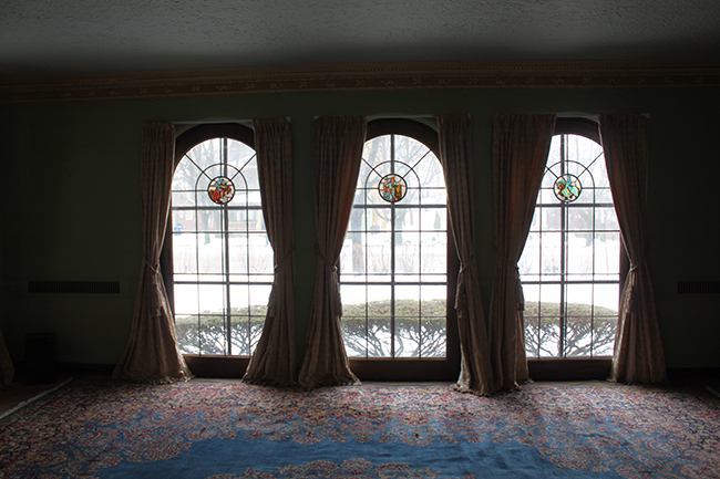 The mansion before the project