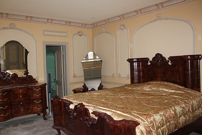 The mansion before the project