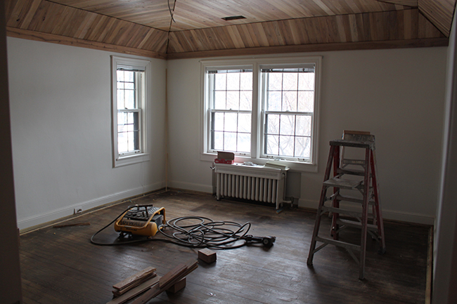 The mansion before the project