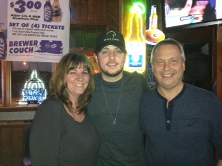 Jeff and Diane Heinz with Jeremy McComb