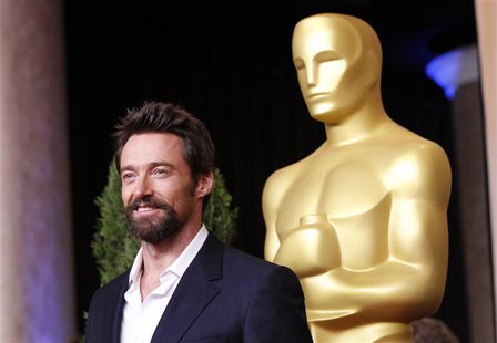 Hugh Jackman, nominated for best actor for his role in "Les Miserables", arrives at the 85th Academy Awards nominees luncheon in Beverly Hil Hugh Jackman, nominated for best actor for his role in "Les Miserables", arrives at the 85th Academy Awards nominees luncheon in Beverly Hil