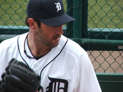 Tigers pitcher Justin Verlander Tigers pitcher Justin Verlander