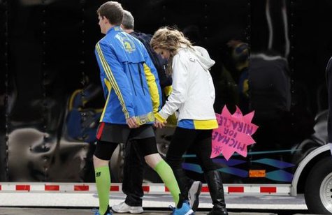 Boston Marathon bombing
photo: REUTERS Boston Marathon bombing
photo: REUTERS