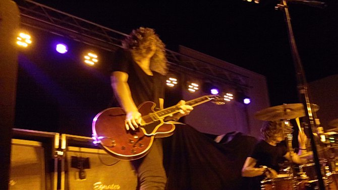 Phil from Wayland looks like he only has one leg in this shot.