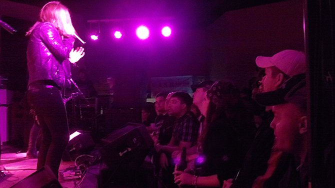 Mitch from Wayland addresses the Rock Nation!