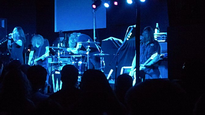 Wayland. L-R: Mitch, Phil, Tyler & Dean.