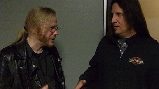 "I'd love to try some of your bourbon, Jesse. Unfortunately, hard liquor causes the REAL Scary Terry to emerge from my psyche. The last thing we need at this show is for my dark passenger to emerge."