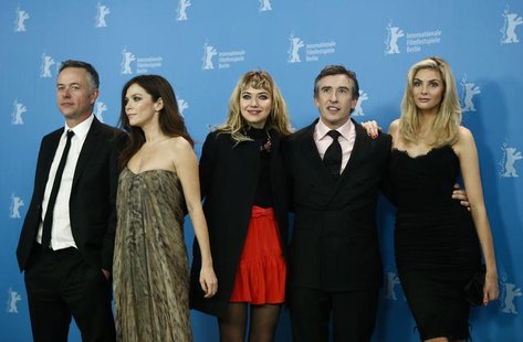 Director Michael Winterbottom and actors Anna Friel, Imogen Poots, Steve Coogan and Tamsin Egerton (L-R) pose during a photocall to promote Director Michael Winterbottom and actors Anna Friel, Imogen Poots, Steve Coogan and Tamsin Egerton (L-R) pose during a photocall to promote