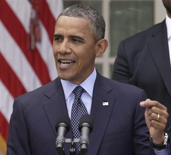 U.S. President Barack Obama delivers a statement on commonsense measures to reduce gun violence in the Rose Garden of the White House in Was U.S. President Barack Obama delivers a statement on commonsense measures to reduce gun violence in the Rose Garden of the White House in Was