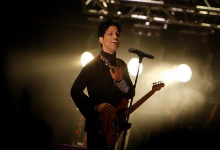 U.S. musician Prince performs on the main stage during Budapest's Sziget music festival on an island in the Danube River in this August 9, 2 U.S. musician Prince performs on the main stage during Budapest's Sziget music festival on an island in the Danube River in this August 9, 2
