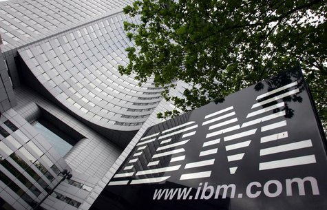 A view of IBM headquarters at la Defense in Paris, May 6, 2005. REUTERS/Philippe Wojazer A view of IBM headquarters at la Defense in Paris, May 6, 2005. REUTERS/Philippe Wojazer