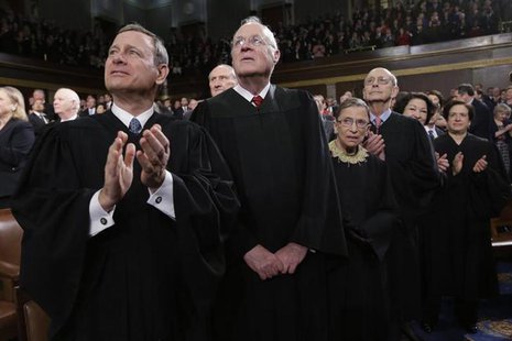 U.S. Supreme Court Justices Chief Justice John Roberts, Anthony Kennedy, Ruth Bader Ginsburg, Stephen Breyer, Sonia Sotomayor and Elena Kaga U.S. Supreme Court Justices Chief Justice John Roberts, Anthony Kennedy, Ruth Bader Ginsburg, Stephen Breyer, Sonia Sotomayor and Elena Kaga