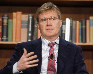 Jim Davidson, Co-Founder and Chairman of Silver Lake, speaks at a panel discussion "Private Equity: Where Risk Meets Opportunity" at the 200 Jim Davidson, Co-Founder and Chairman of Silver Lake, speaks at a panel discussion "Private Equity: Where Risk Meets Opportunity" at the 200