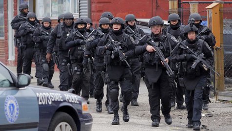 SWAT team in Boston SWAT team in Boston