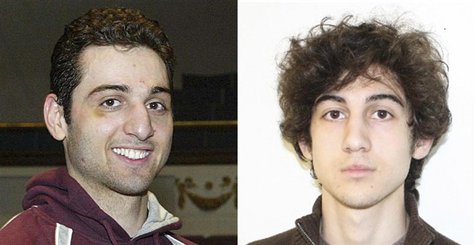 Tamerlan Tsarnaev (L), 26, is pictured in 2010 in Lowell, Massachusetts, and his brother Dzhokhar Tsarnaev, 19, is pictured in an undated FB Tamerlan Tsarnaev (L), 26, is pictured in 2010 in Lowell, Massachusetts, and his brother Dzhokhar Tsarnaev, 19, is pictured in an undated FB