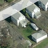 Dzhokhar Tsarnaev, the second Boston bombing suspect, is believed injured and hiding under the tarp of the boat you see parked in the backyard of this Franklin Street home in Watertown, MA
