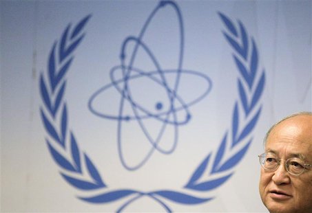 International Atomic Energy Agency (IAEA) Director General Yukiya Amano attends a news conference during a board of governors meeting at the International Atomic Energy Agency (IAEA) Director General Yukiya Amano attends a news conference during a board of governors meeting at the