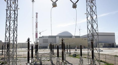 A general view shows the nuclear power plant in Bushehr, about 1,215 km (755 miles) south of Tehran, Iran February 26, 2006. REUTERS/Raheb H A general view shows the nuclear power plant in Bushehr, about 1,215 km (755 miles) south of Tehran, Iran February 26, 2006. REUTERS/Raheb H