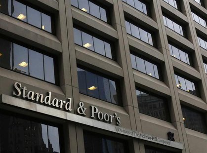 A view shows the Standard & Poor's building in New York's financial district February 5, 2013. REUTERS/Brendan McDermid A view shows the Standard & Poor's building in New York's financial district February 5, 2013. REUTERS/Brendan McDermid