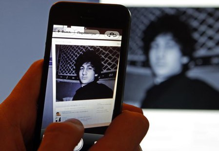 A photograph of Djohar Tsarnaev, who is believed to be Dzhokhar Tsarnaev, a suspect in the Boston Marathon bombing, is seen on his page of R A photograph of Djohar Tsarnaev, who is believed to be Dzhokhar Tsarnaev, a suspect in the Boston Marathon bombing, is seen on his page of R