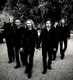 Members of STYX are shown in a promotional photo from their Facebook page. Members of STYX are shown in a promotional photo from their Facebook page.