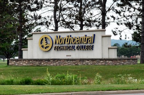 Northcentral Technical College sign along Merrill Avenue. © 2013 Midwest Communications, Inc. Northcentral Technical College sign along Merrill Avenue. © 2013 Midwest Communications, Inc.