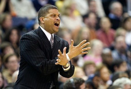 Then Washington Wizards head coach Eddie Jordan directs his team against the Toronto Raptors during their NBA basketball game in Washington Then Washington Wizards head coach Eddie Jordan directs his team against the Toronto Raptors during their NBA basketball game in Washington