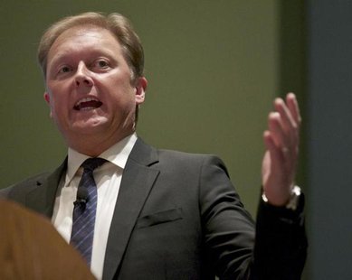 Henrik Fisker, co-founder, executive chairman, and chief designer at Fisker Automotive speaks during the Chicago Auto Show, February 7, 2013 Henrik Fisker, co-founder, executive chairman, and chief designer at Fisker Automotive speaks during the Chicago Auto Show, February 7, 2013