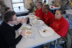 State Representatives Evan Goyke and LaTonya Johnson visit Fort McCoy's Challenge Acadamy State Representatives Evan Goyke and LaTonya Johnson visit Fort McCoy's Challenge Acadamy