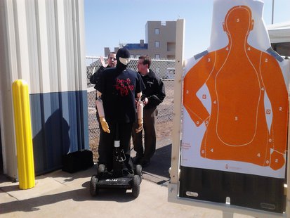 New automated robotic target dummies at the NTC Public Safety Center in Merrill New automated robotic target dummies at the NTC Public Safety Center in Merrill